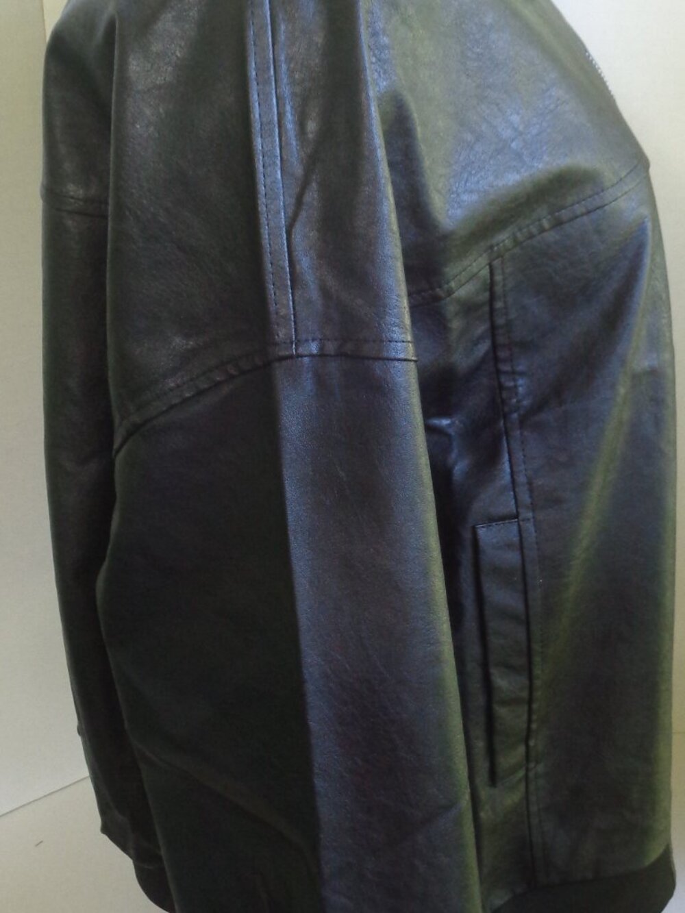Women's Shein Faux Leather Jacket Size Small NWOT - Picture 4 of 8